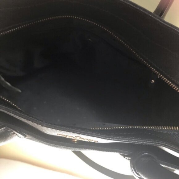 Kate Spade CAMERON Street Stripe Candace Satchel Tote Crossbody Canvas Leather - Picture 13 of 16